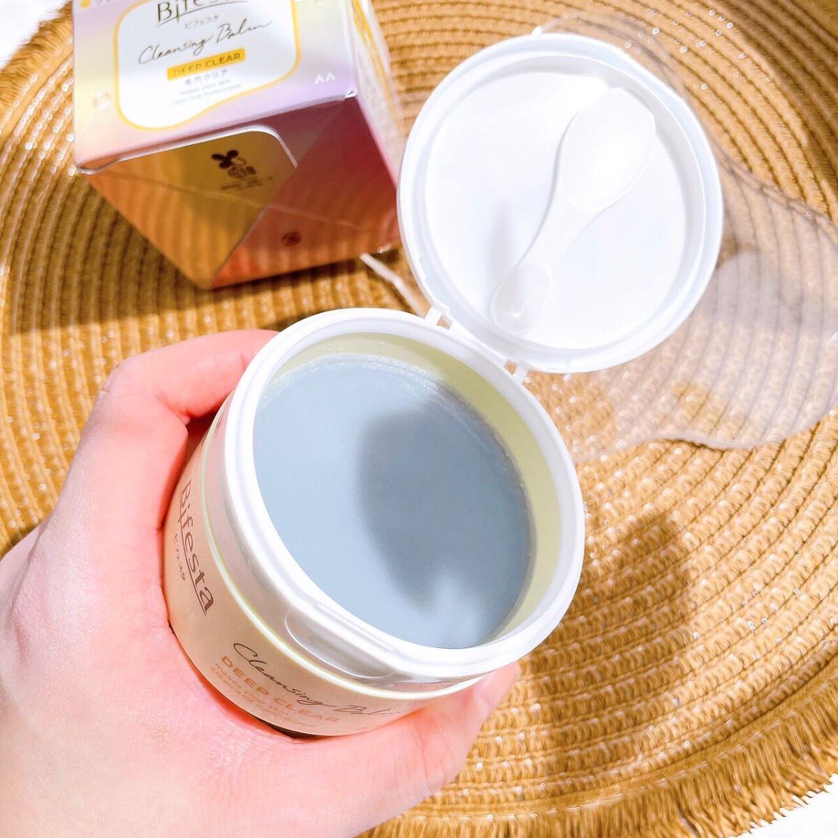 クレンジングバーム ディープクリア /ビフェスタ/クレンジングバームを使ったクチコミ（3枚目）
