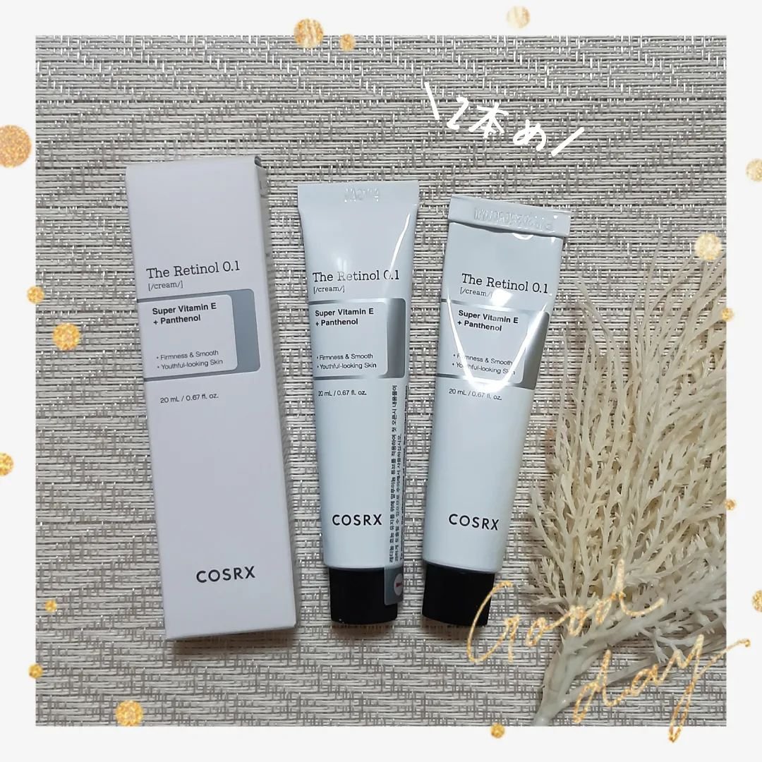 RXザ・レチノール0.1クリーム/COSRX/フェイスクリームを使ったクチコミ（3枚目）