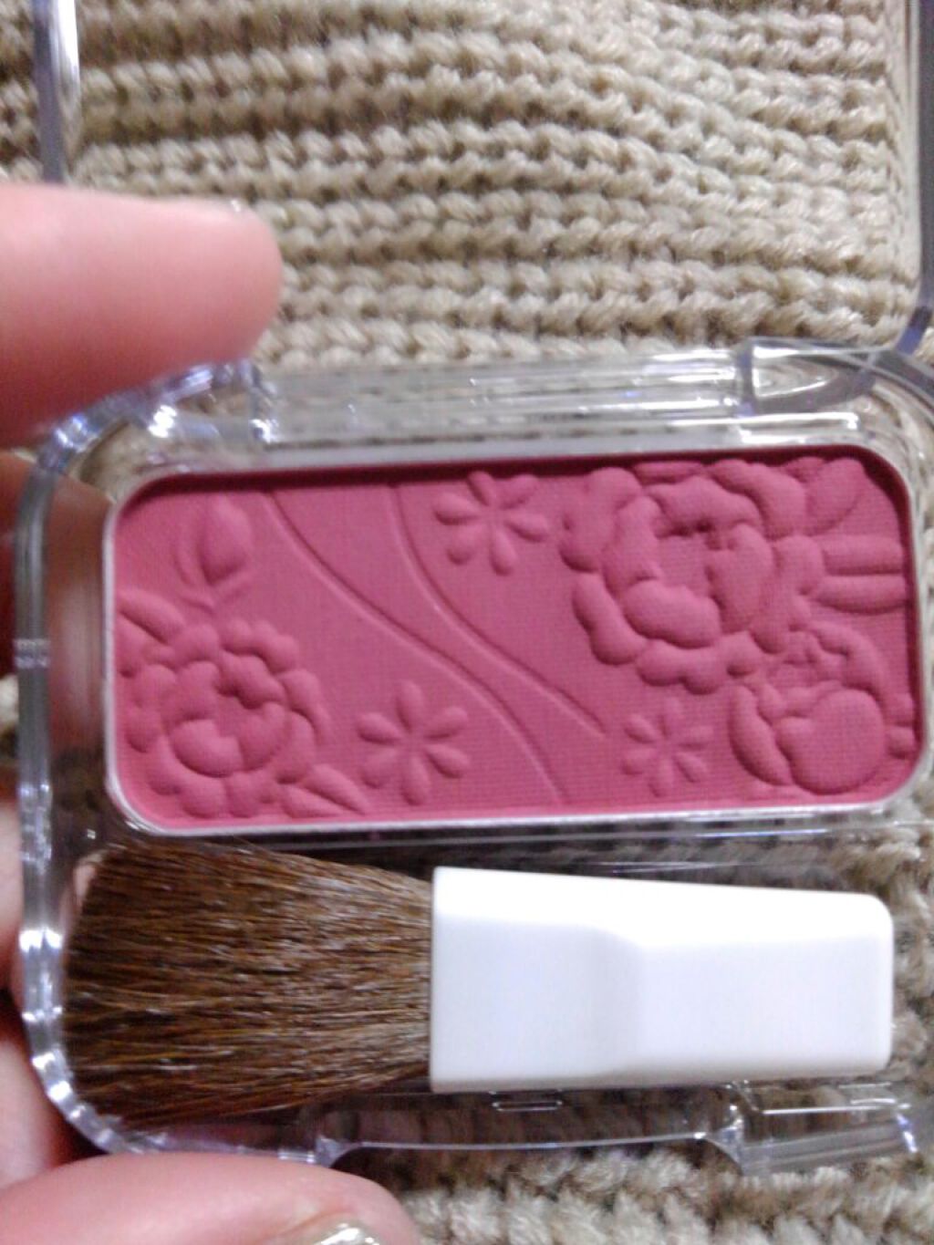 ナチュラル チークN/CEZANNE/パウダーチークを使ったクチコミ（3枚目）