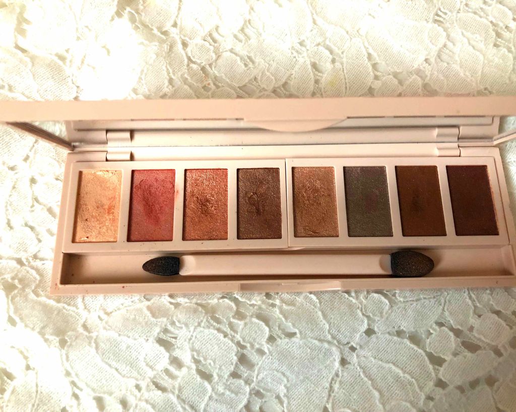 グラマラスヌード アイパレット (クリスマスコフレ 2017)/Visée/メイクアップキットを使ったクチコミ(2枚目)