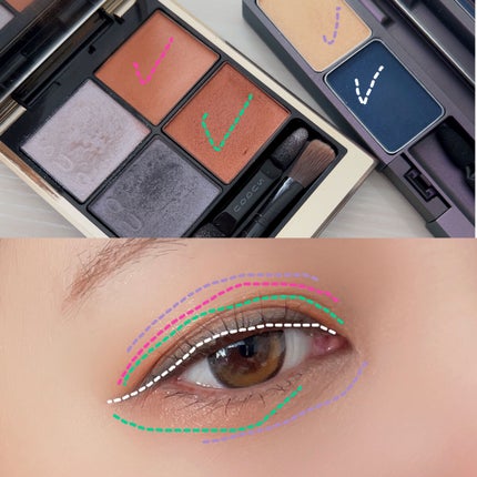 B.A カラーズ アイパウダー/B.A/アイシャドウパレットを使ったクチコミ(5枚目)