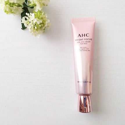 ブライト フォーカス リアル アイクリーム フォーフェイス/AHC/アイケア・アイクリームを使ったクチコミ(1枚目)