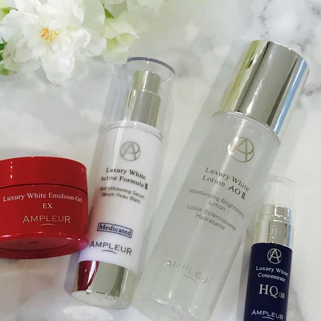ラグジュアリーホワイト エマルジョンゲルEX/アンプルール/乳液を使ったクチコミ(2枚目)