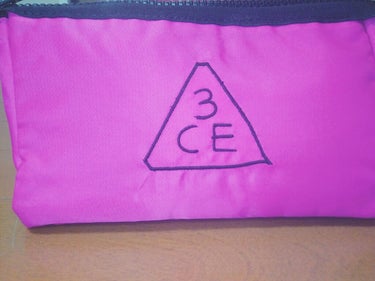 3CE POUCH_SMALL/3CE/化粧ポーチを使ったクチコミ（1枚目）