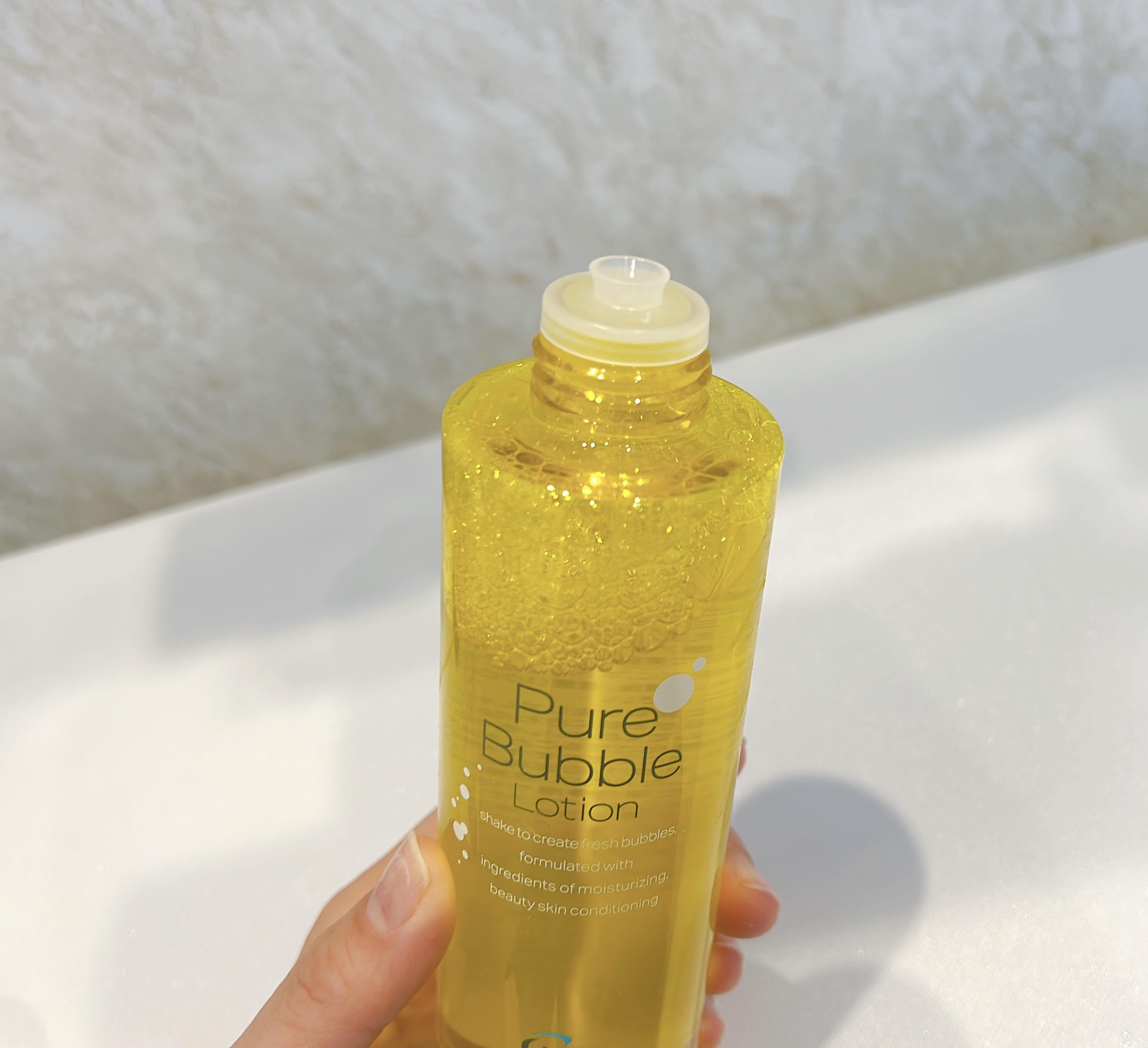 ピュアバブルローション/Cure/化粧水を使ったクチコミ（3枚目）