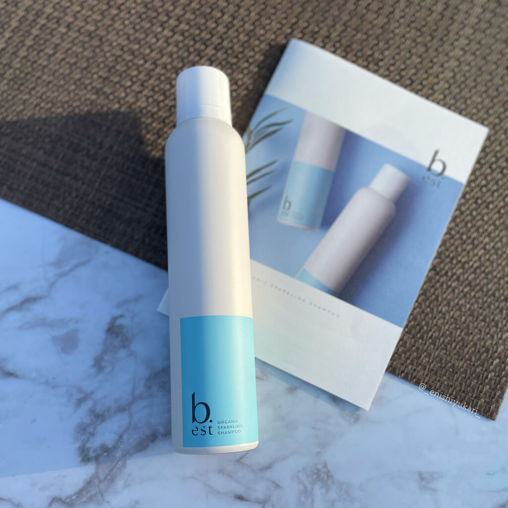 オーガニックスパークリングシャンプー/b.ris/市販シャンプーを使ったクチコミ（2枚目）