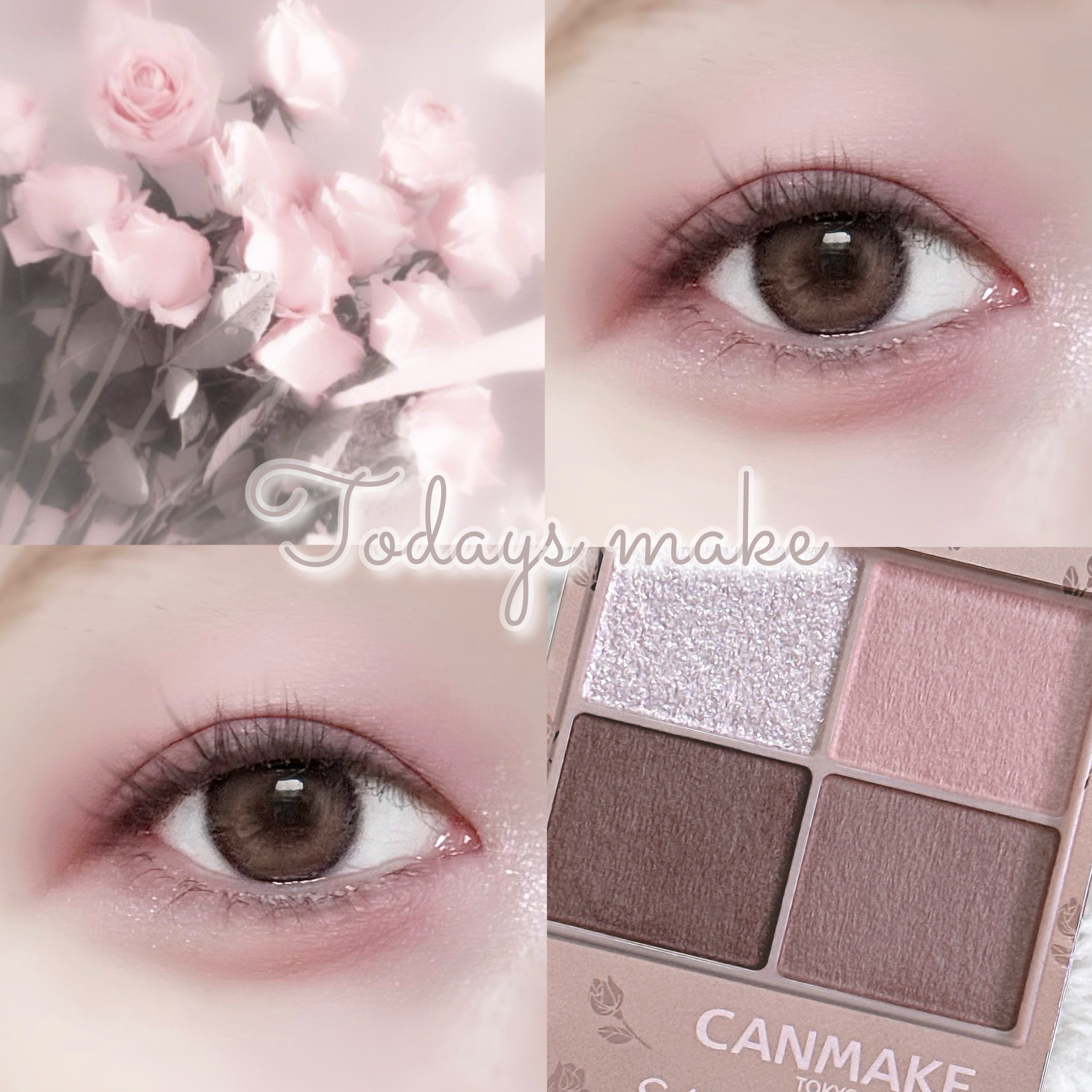 シルキースフレアイズ（マットタイプ）/キャンメイク/アイシャドウパレットを使ったクチコミ（1枚目）