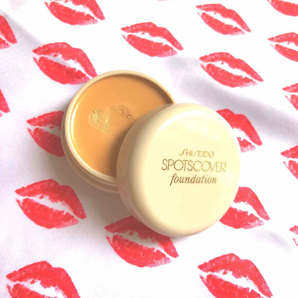スポッツカバー ファウンデイション/SHISEIDO/クリームコンシーラーを使ったクチコミ(1枚目)