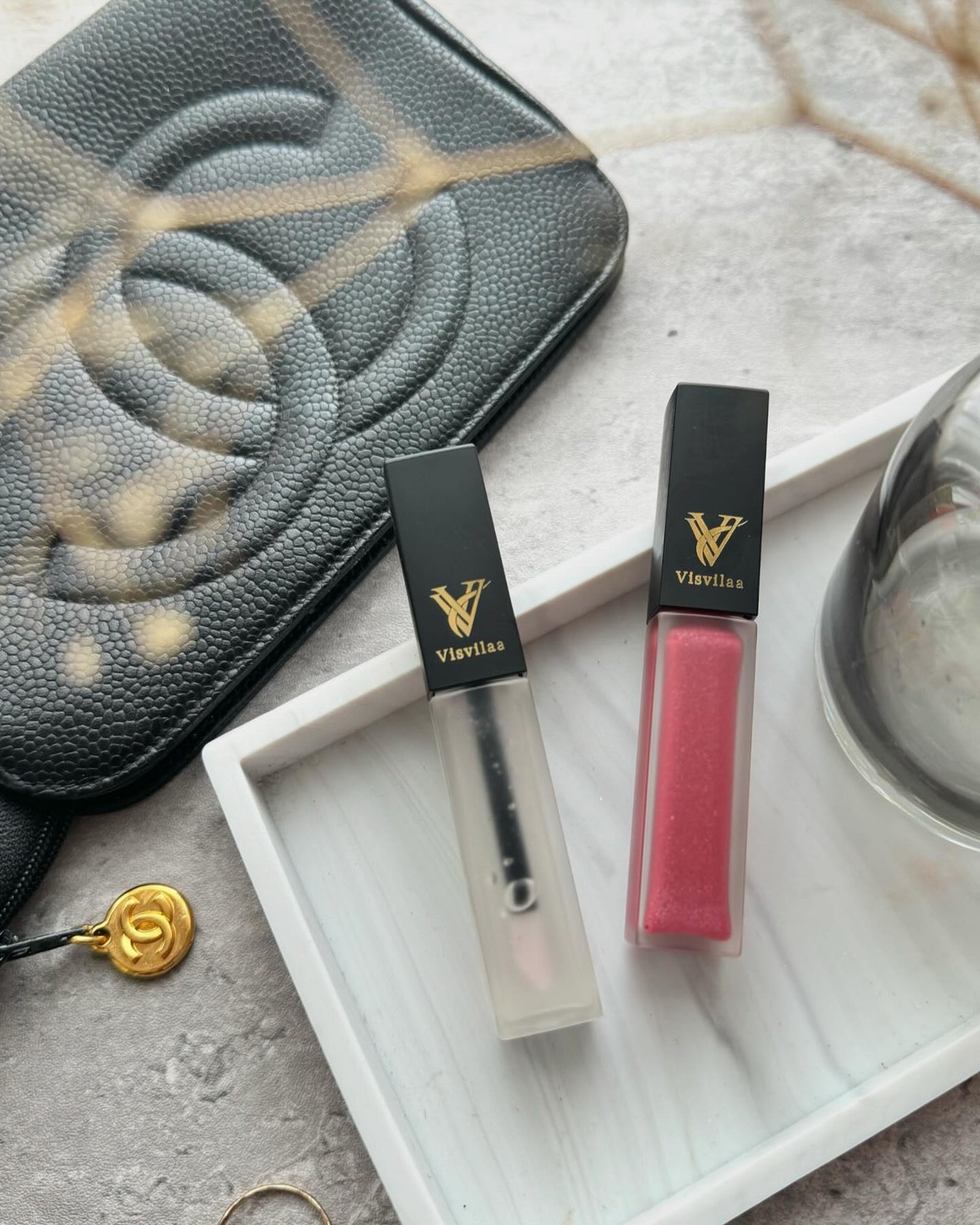 Vヴィヴィットロゼ リップグロス/Visvilaa/リップグロスを使ったクチコミ(4枚目)