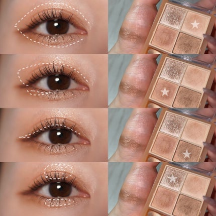 ジェルアイライナー/CEZANNE/ジェルアイライナーを使ったクチコミ(4枚目)