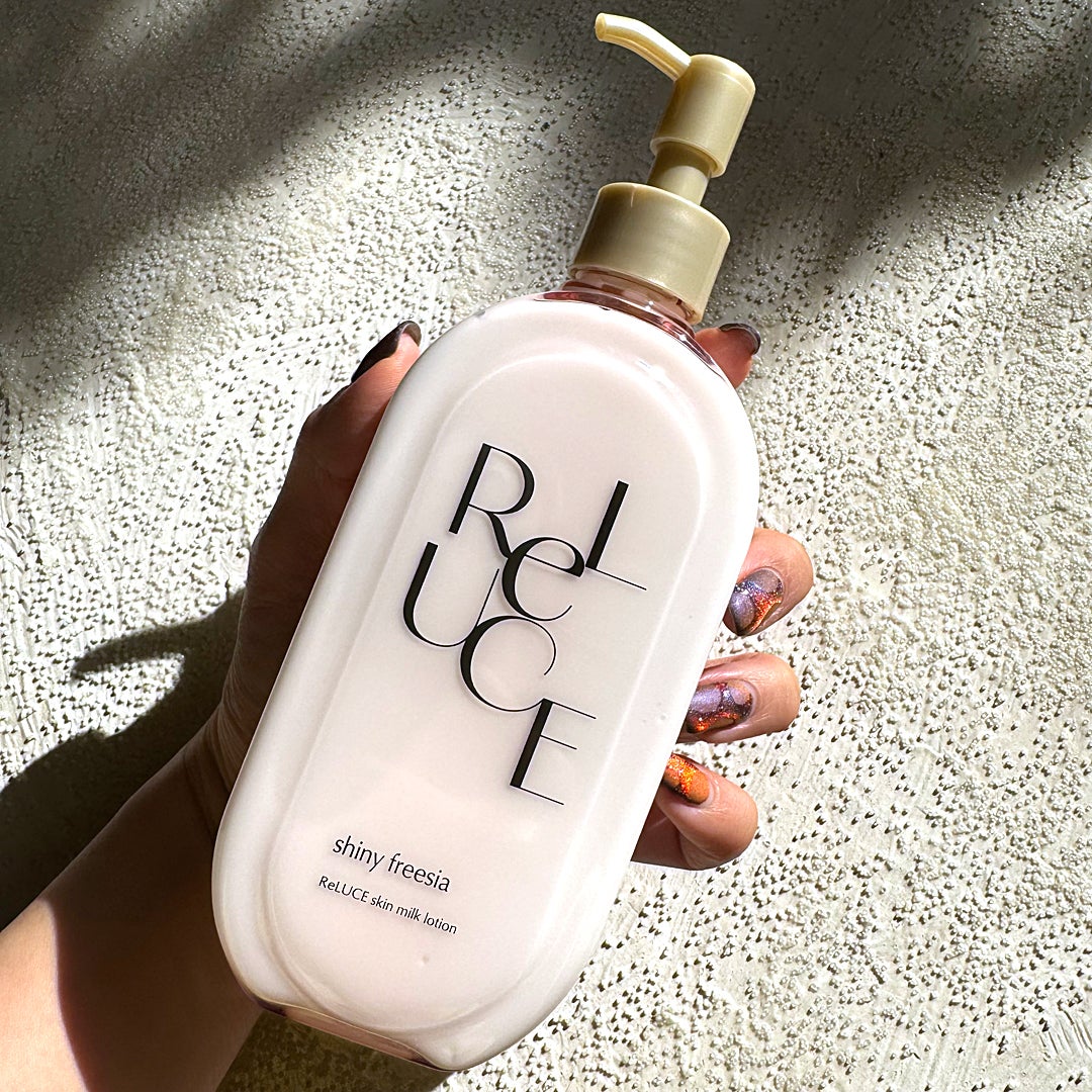 リルーチェ スキンミルクローション シャイニーフリージア/コスメテックスローランド/ボディローションを使ったクチコミ(1枚目)