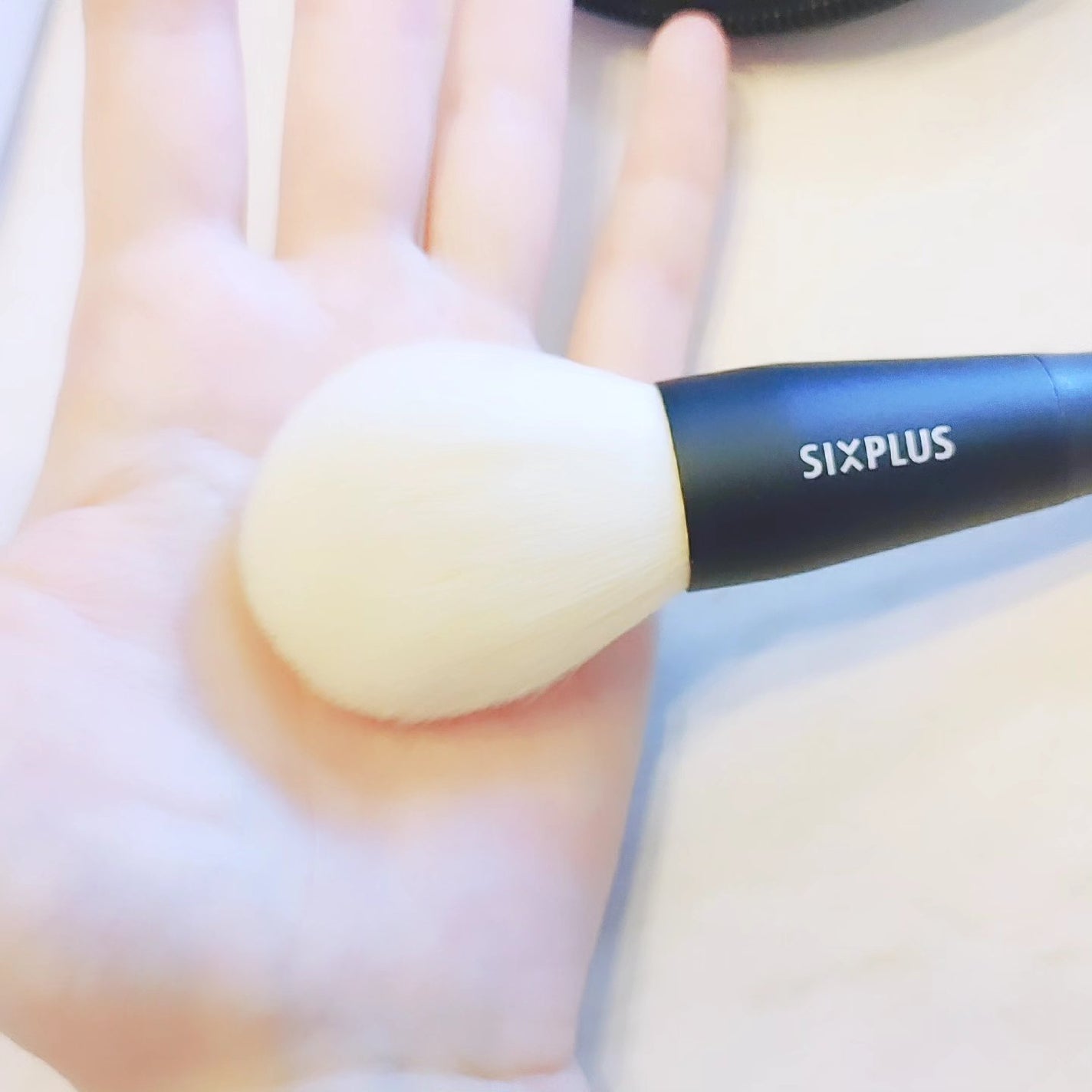 黒竹メイクブラシ9本セット-禅/SIXPLUS/メイクブラシを使ったクチコミ(2枚目)