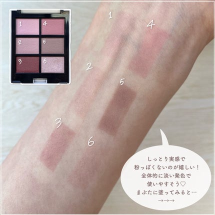 MY MIXED PALETTE 6色カスタムパレット/MN/マルチパレットを使ったクチコミ(6枚目)