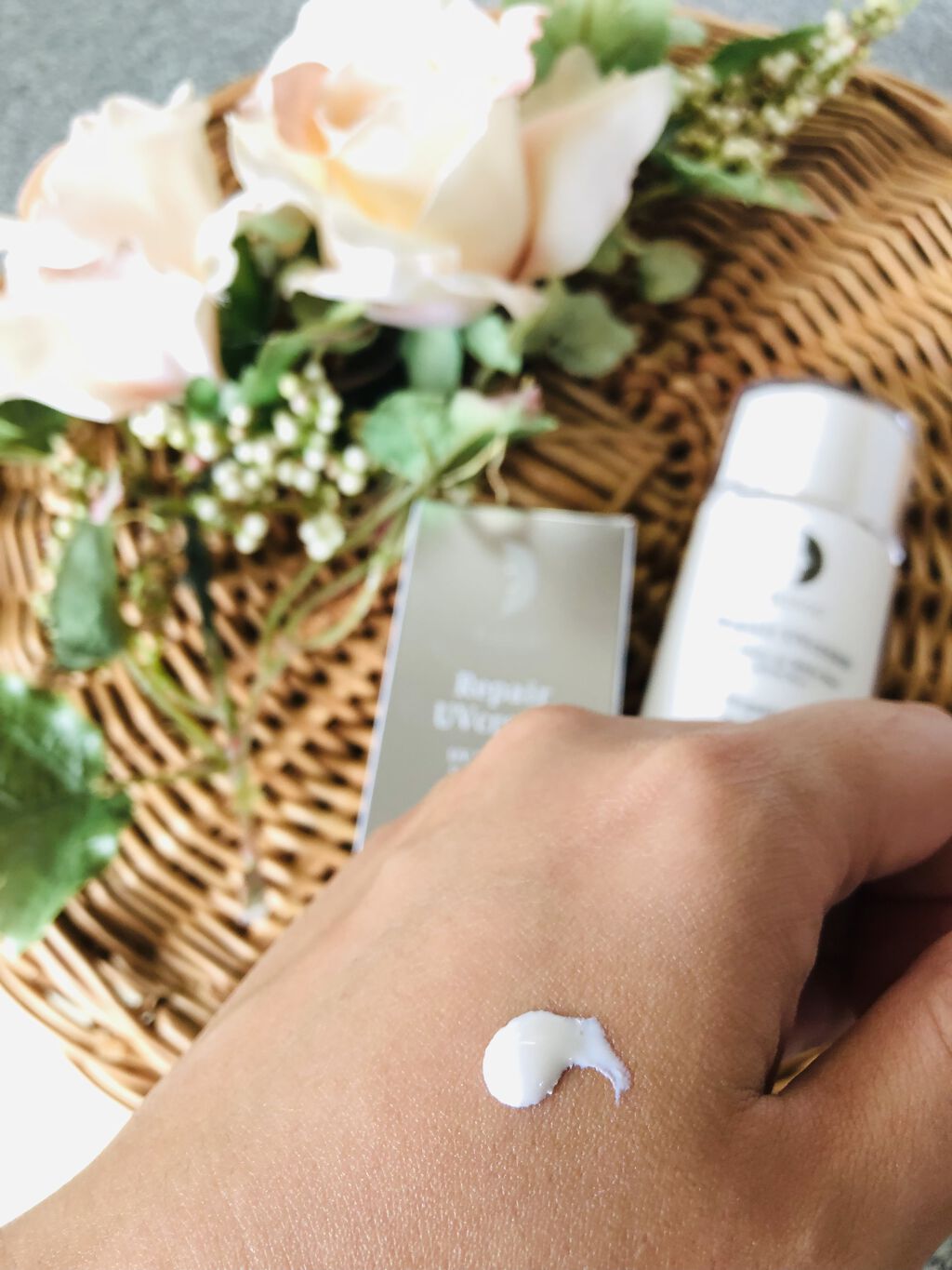 リペアUVクリーム/リソウコーポレーション/日焼け止めクリームを使ったクチコミ（3枚目）