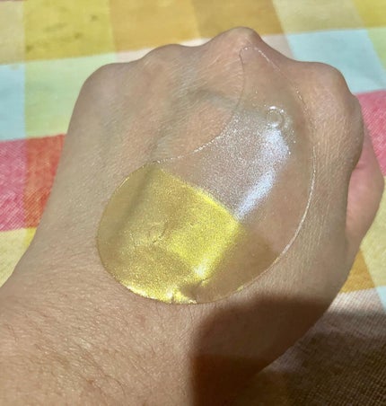 GOLD COLLAGEN DUAL EYE PATCH/SNP/アイケア・アイクリームを使ったクチコミ(5枚目)