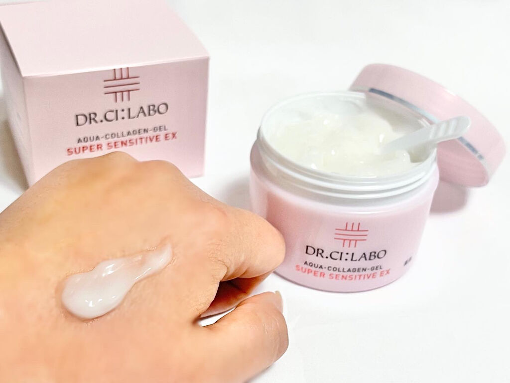 薬用アクアコラーゲンゲル スーパーセンシティブEX/ドクターシーラボⓇ/オールインワン化粧品を使ったクチコミ（3枚目）