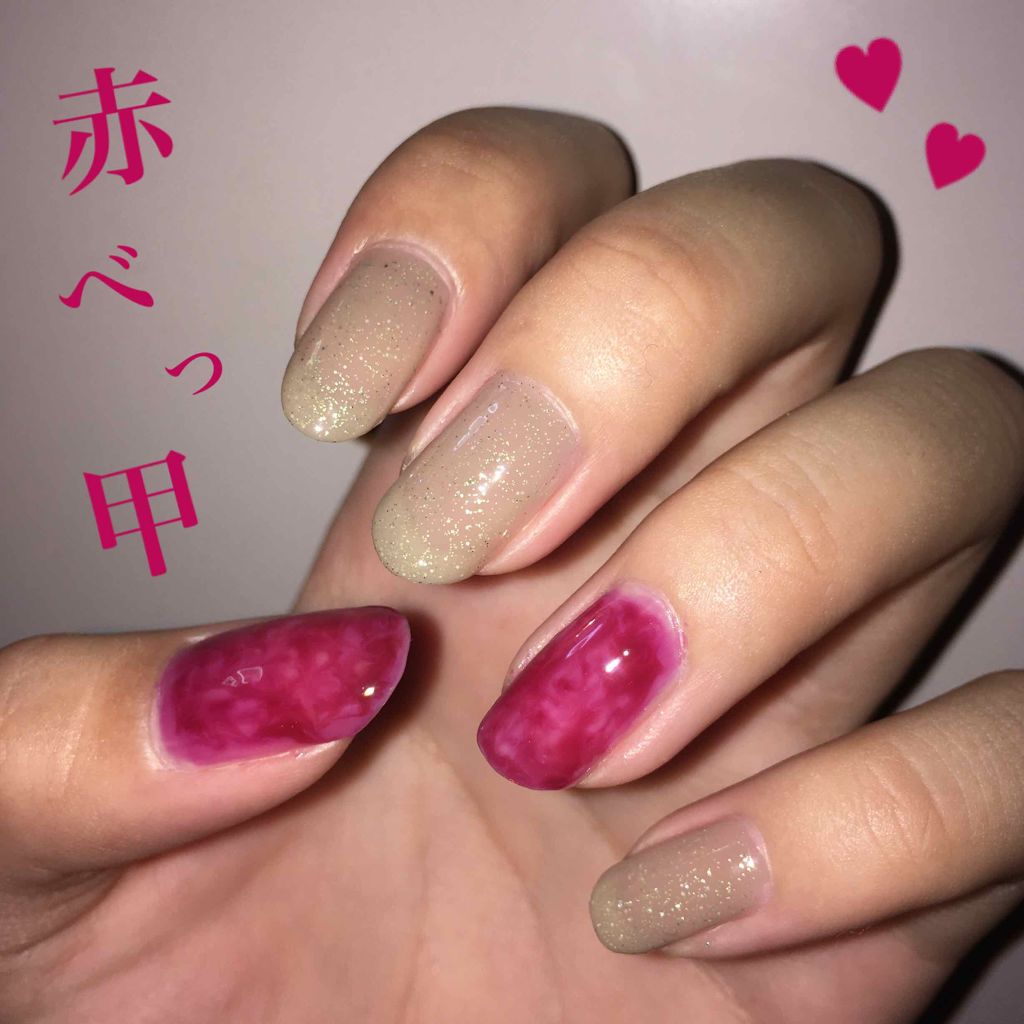 #赤べっ甲ネイル,#ジェルネイル,#べっ甲ネイル,#セルフネイル,#リサトネイルのネイルデザイン