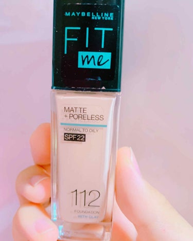 フィットミー リキッドファンデーション R/MAYBELLINE NEW YORK/リキッドファンデーションを使ったクチコミ（1枚目）