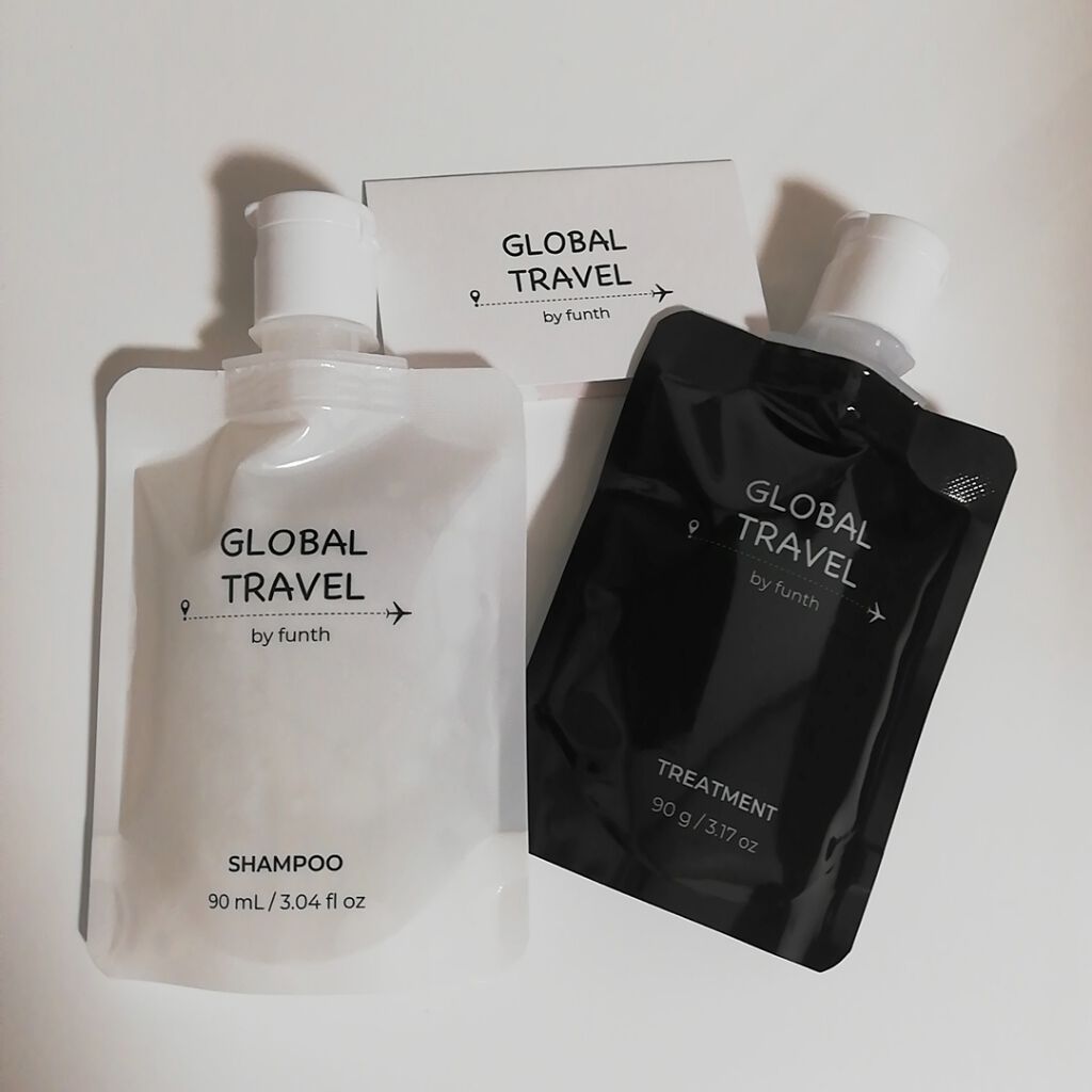 シャンプー／トリートメント/GLOBAL TRAVEL/市販シャンプーを使ったクチコミ（1枚目）