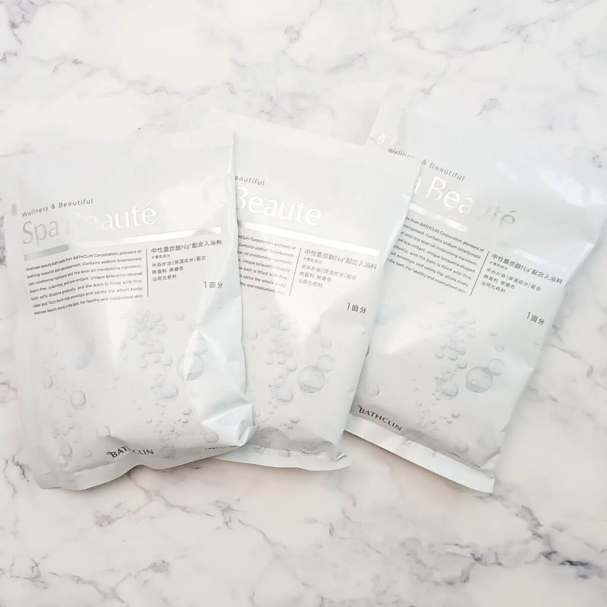 spa beaute/バスクリン/炭酸系入浴剤を使ったクチコミ（2枚目）