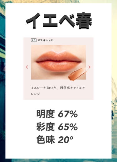 OPERA オペラ シアーマットリップスティックのクチコミ「Lipsのパーソナルカラーの彩度・明度を活用した理論派メイク選び‼︎

こんばんは、ループです.....」（3枚目）