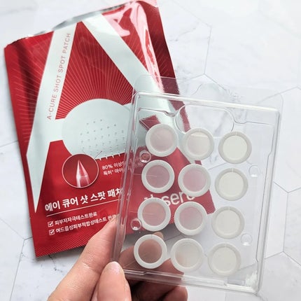 エーキュアショットスポットパッチ/obsero/にきびパッチを使ったクチコミ(1枚目)