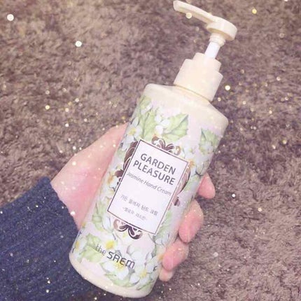 the SAEM ガーデンプレジャー ハンドクリーム メロウジャスミンのクチコミ「ザセム GPハンドクリームメロウジャスミン
300㎖ 430円(税抜)
CREE'MARE .....」(1枚目)