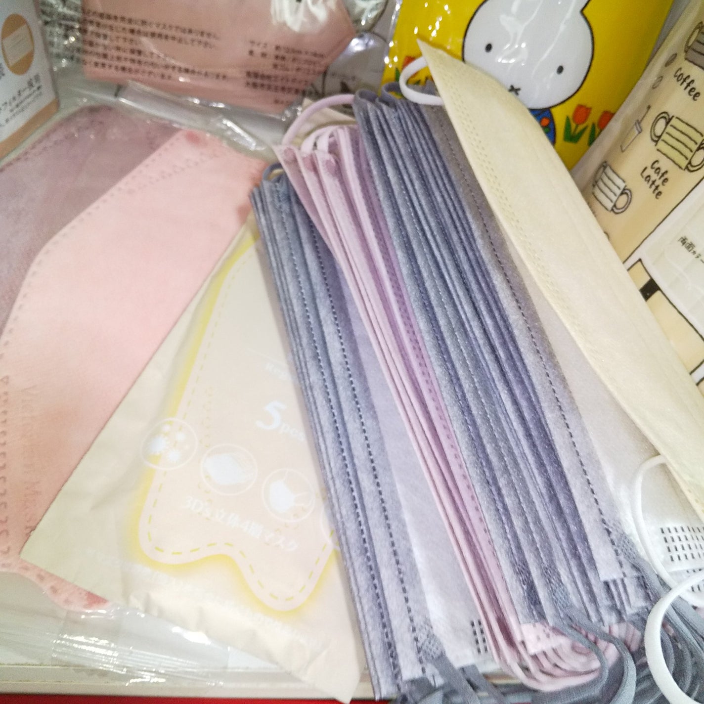 やわらかマスク 51枚入り/CICIBELLA/マスクを使ったクチコミ(3枚目)