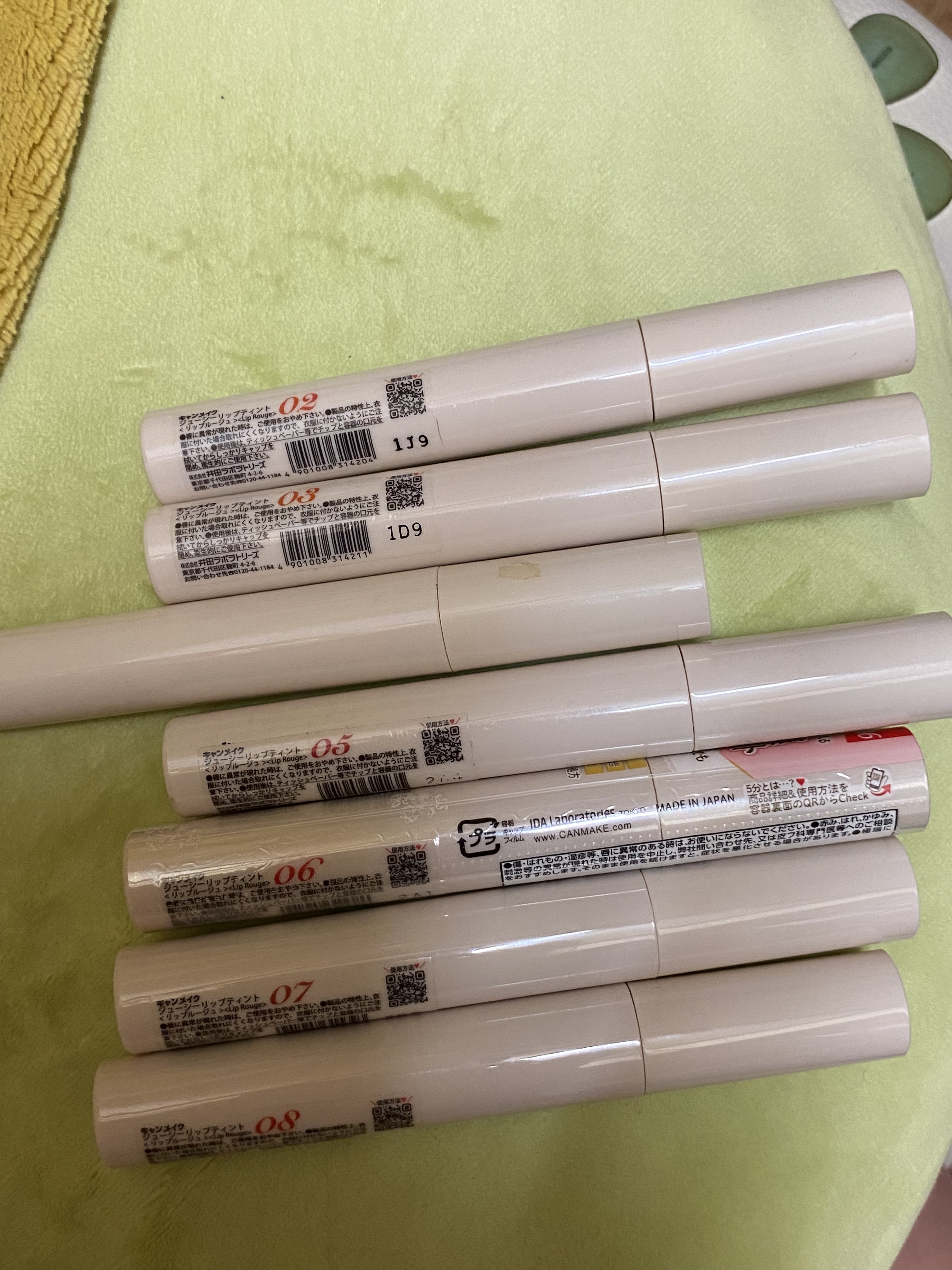 ジューシーリップティント/キャンメイク/口紅を使ったクチコミ（2枚目）