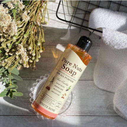 ピュアナッツソープ ホワイトローズの香り/ナチュラセラ/洗顔フォームを使ったクチコミ(1枚目)