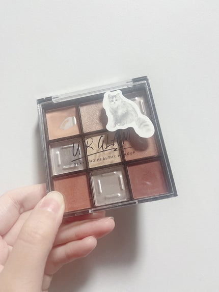 UR GLAM BLOOMING EYE COLOR PALETTE/U R GLAM/アイシャドウパレットを使ったクチコミ(3枚目)