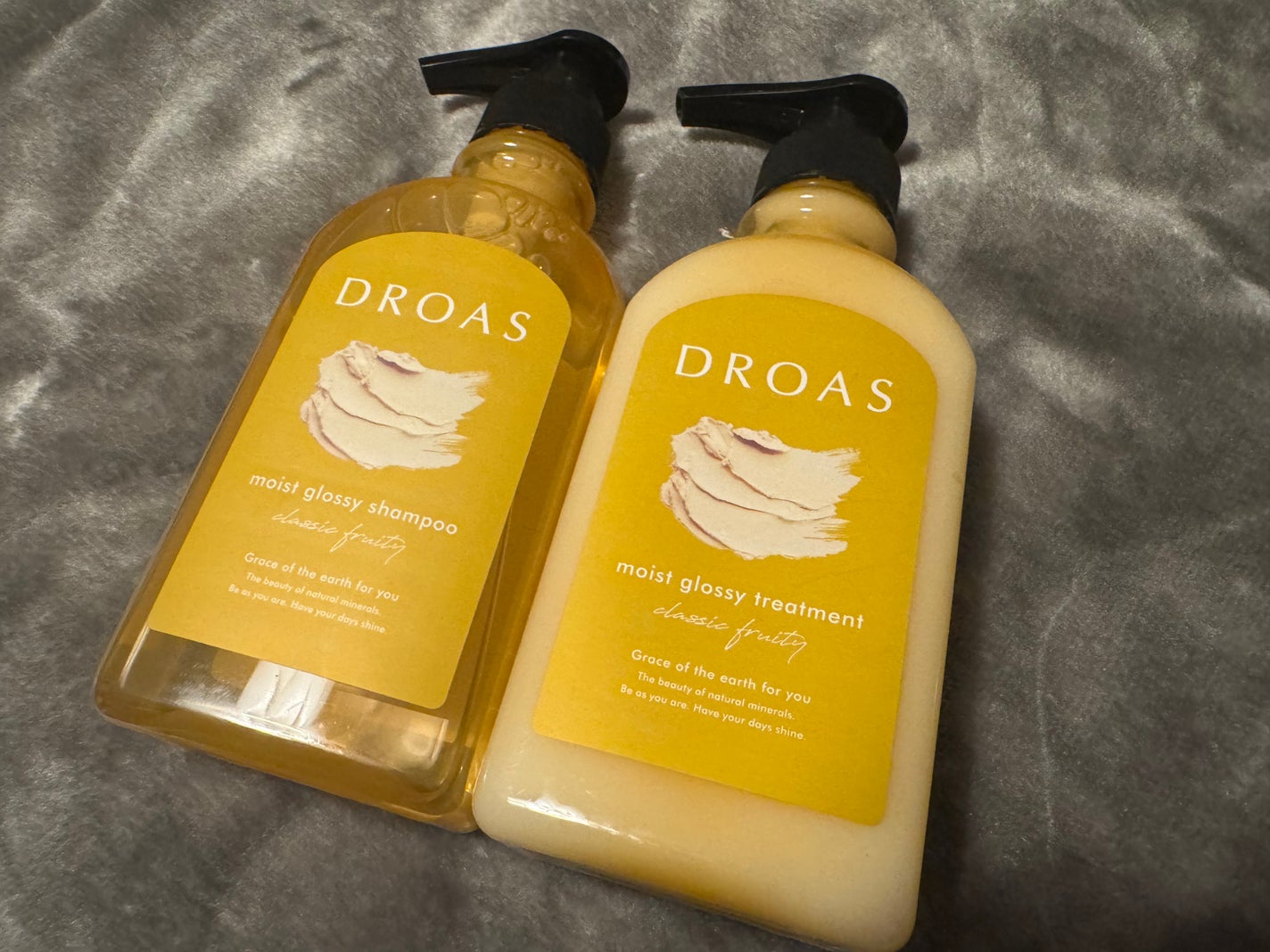 モイストグロッシーシャンプー/トリートメント/DROAS/市販シャンプーを使ったクチコミ(1枚目)