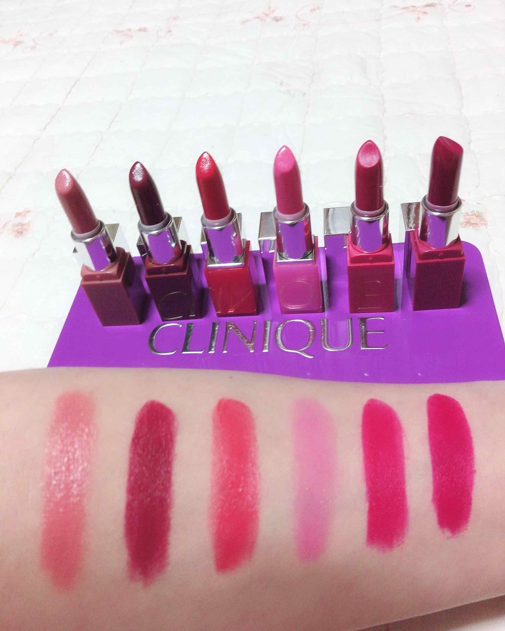 クリニーク ポップ シアー/CLINIQUE/口紅を使ったクチコミ(3枚目)