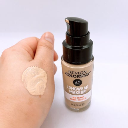 カラーステイ ロングウェア メイクアップ/REVLON/リキッドファンデーションを使ったクチコミ(4枚目)