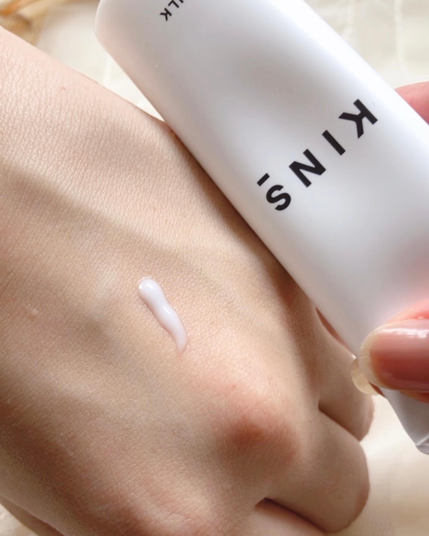 ミルク/KINS/乳液を使ったクチコミ（2枚目）