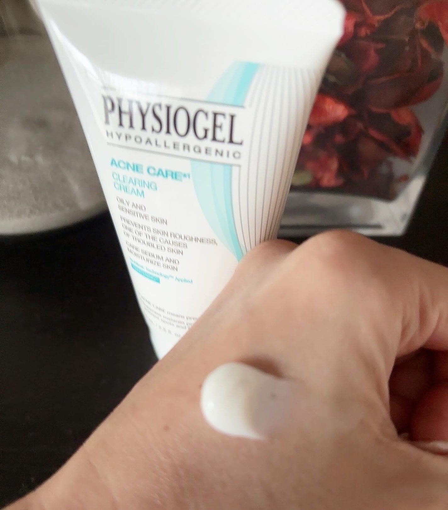 アクネケア クリアリング フェイシャル クリーム/PHYSIOGEL/フェイスクリームを使ったクチコミ(2枚目)