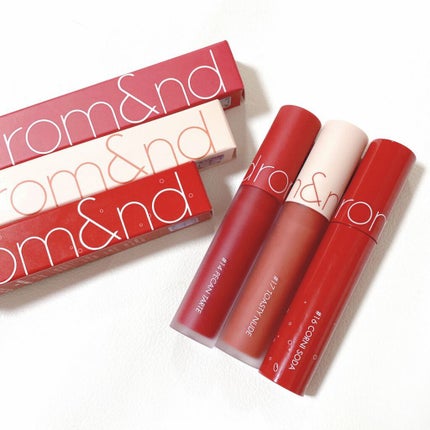 ジューシーラスティングティント/rom&nd/リップティントを使ったクチコミ(1枚目)