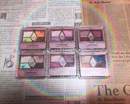 【旧品】パーフェクトスタイリストアイズ/キャンメイク/アイシャドウパレットを使ったクチコミ(1枚目)