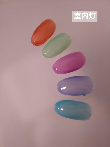 ジェルネイル(ライト対応)/セリア/ジェルネイルを使ったクチコミ(2枚目)