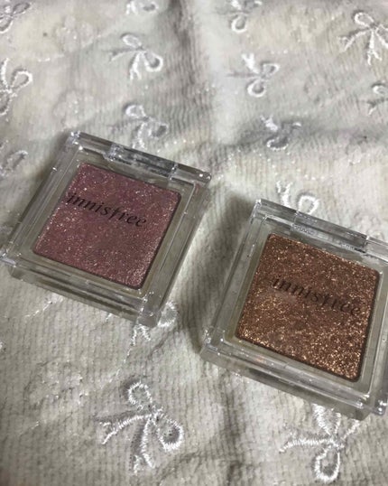 マイアイシャドウ グリッター/innisfree/単色アイシャドウを使ったクチコミ(1枚目)