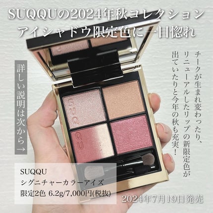 シグニチャー カラー アイズ/SUQQU/アイシャドウパレットを使ったクチコミ(2枚目)