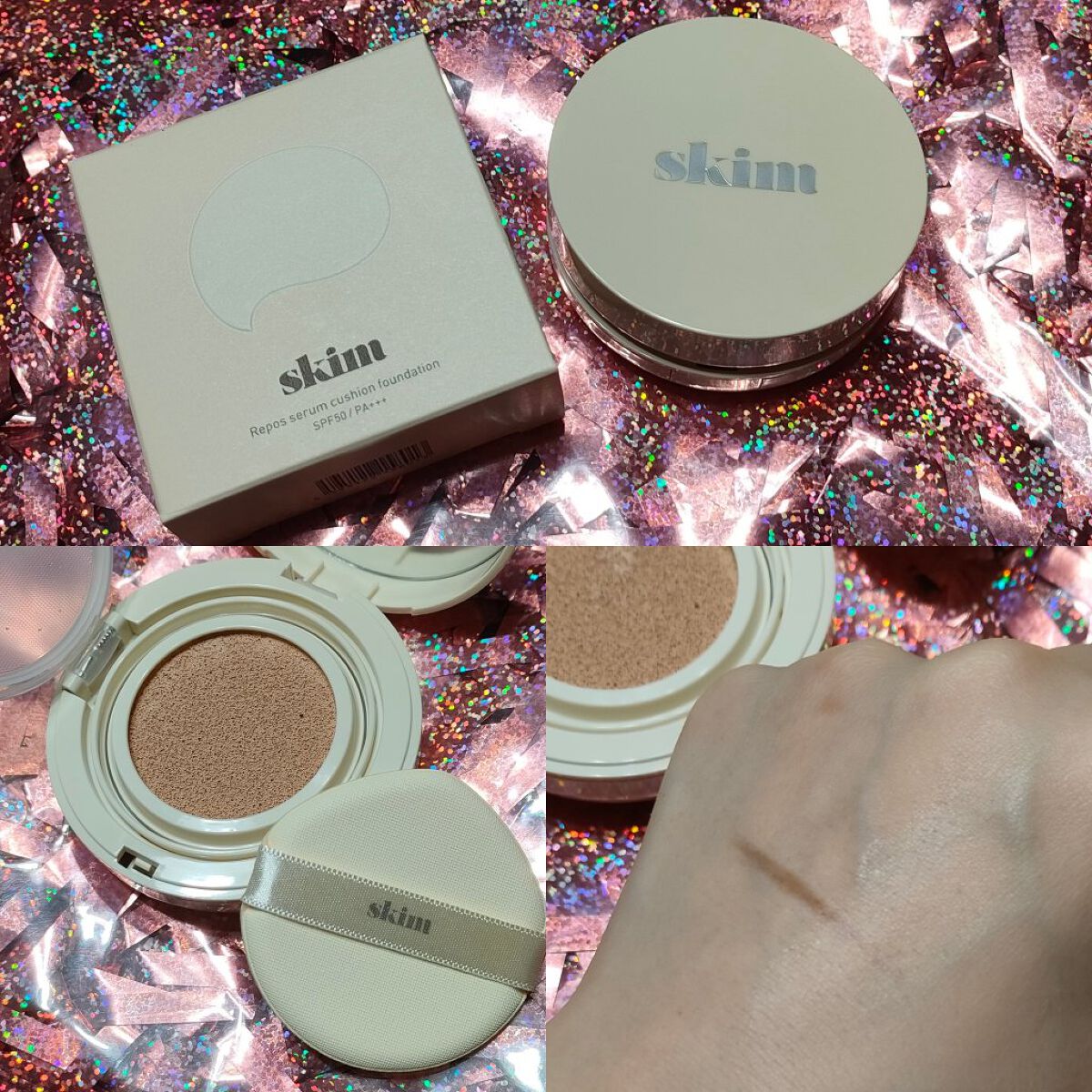 ルポ クッションファンデーション/skim /クッションファンデーションを使ったクチコミ（1枚目）