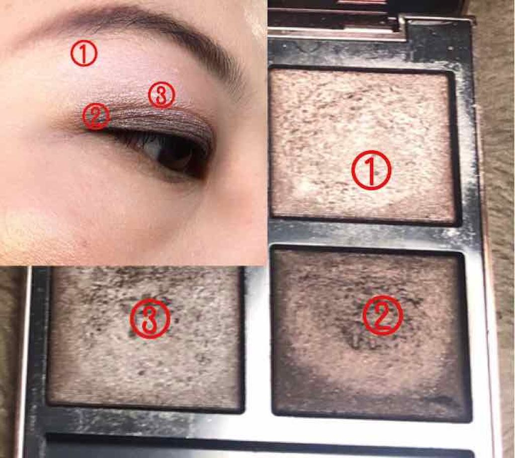 アイ カラー クォード/TOM FORD BEAUTY/アイシャドウパレットを使ったクチコミ(3枚目)