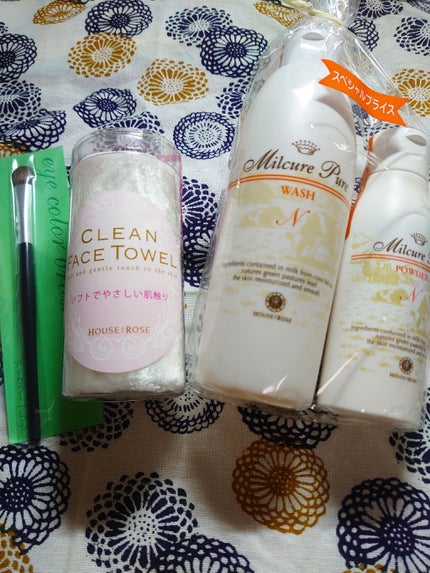 ミルキュア ピュア ウォッシュ&パウダー/ハウス オブ ローゼ/洗顔パウダーを使ったクチコミ(1枚目)