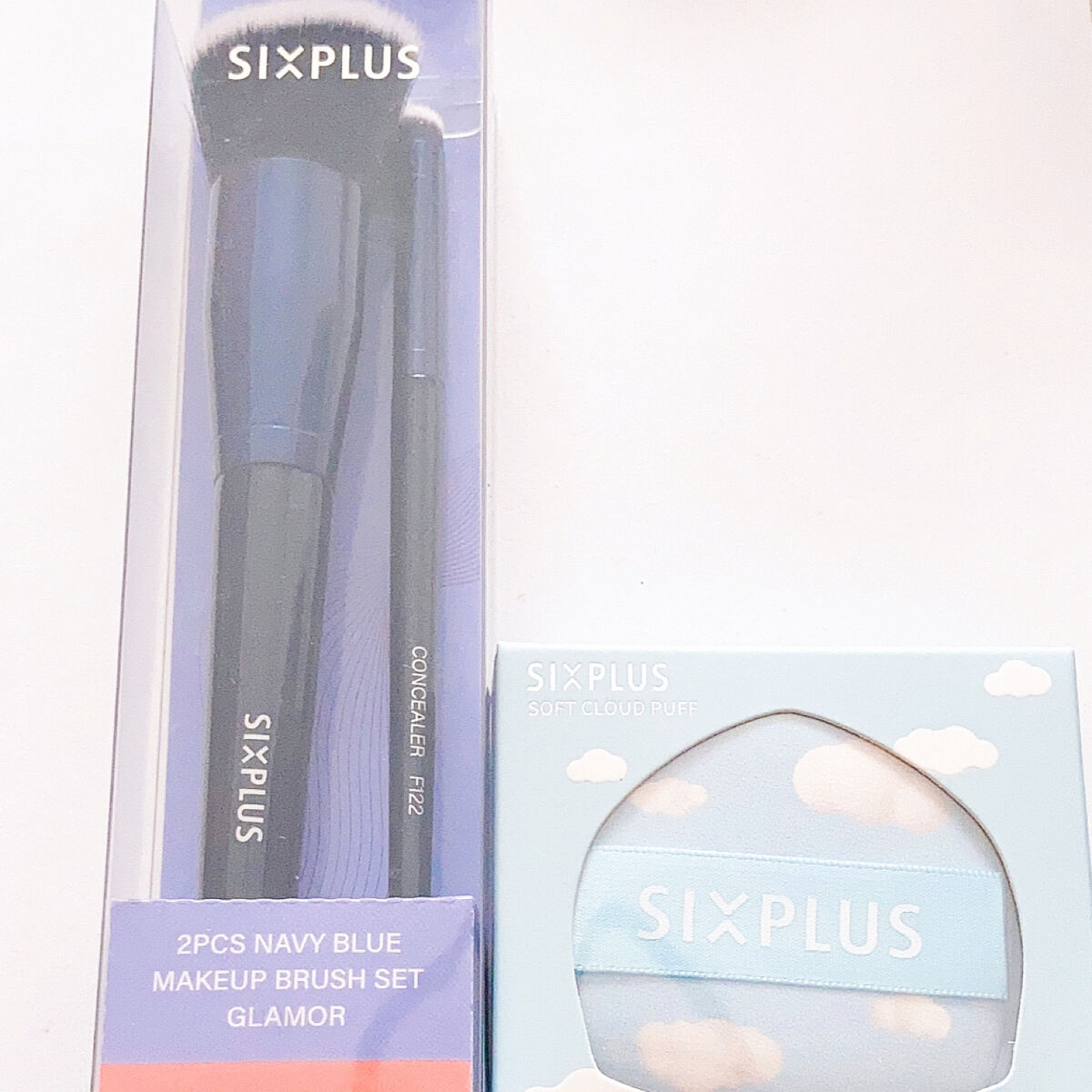 SIXPLUS ファンデーションブラシ・コンシーラーブラシセット/SIXPLUS/メイクブラシを使ったクチコミ（2枚目）