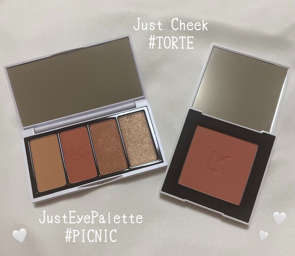 ジャストチーク 02 TORTE/Laka/パウダーチークを使ったクチコミ（3枚目）