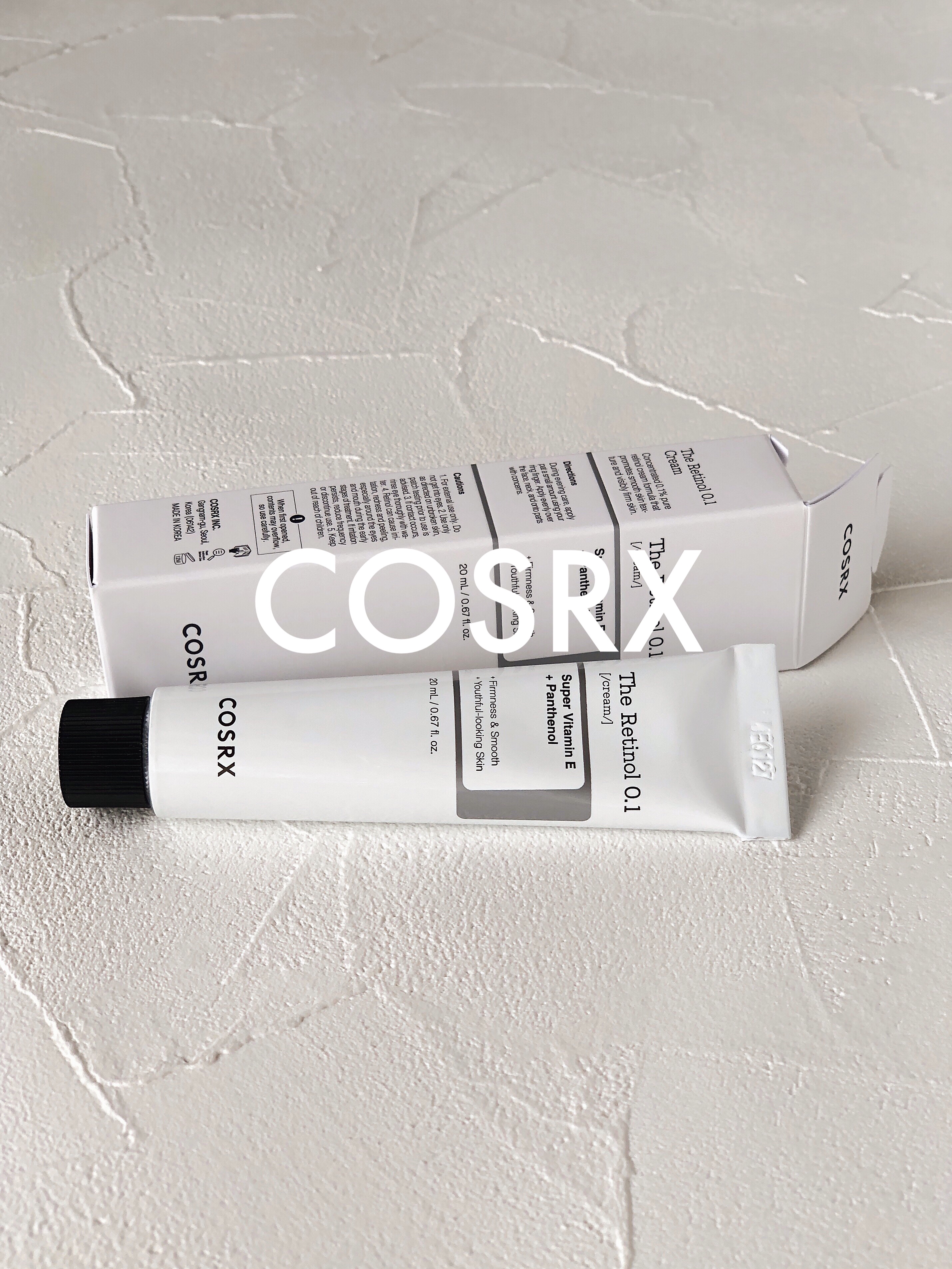 COSRX
RXザ・レチノール0.1クリーム 20mL

レチノールはじめます🤍

#cosrx #レチノール #韓国コスメ #エイジングケア 
