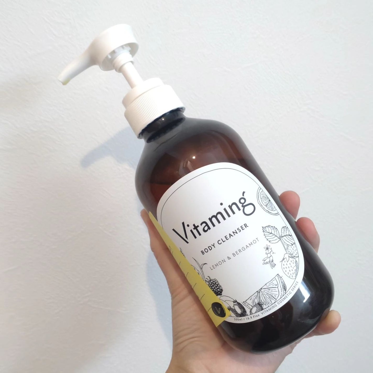 リフレッシングボディソープ(レモン&ベルガモットの香り)/Vitaming/ボディソープを使ったクチコミ(1枚目)