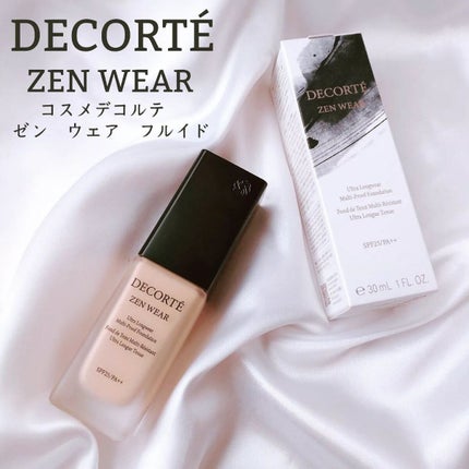 ゼン ウェア フルイド/DECORTÉ/リキッドファンデーションを使ったクチコミ(1枚目)