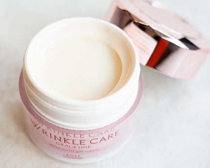 リンクルケア ホワイト モイストジェルクリーム/グレイスワン/オールインワン化粧品を使ったクチコミ(3枚目)